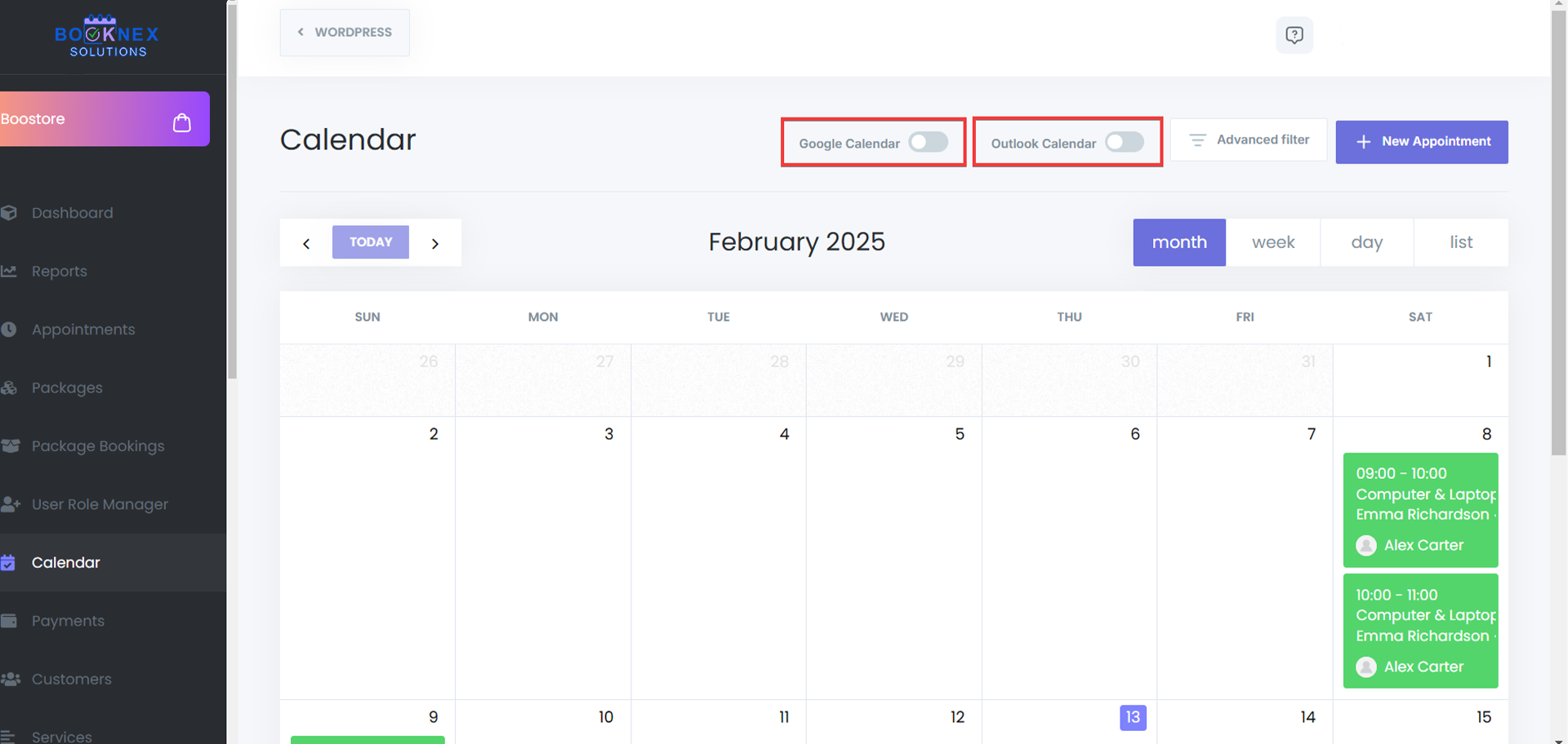 Calendar Module Overview